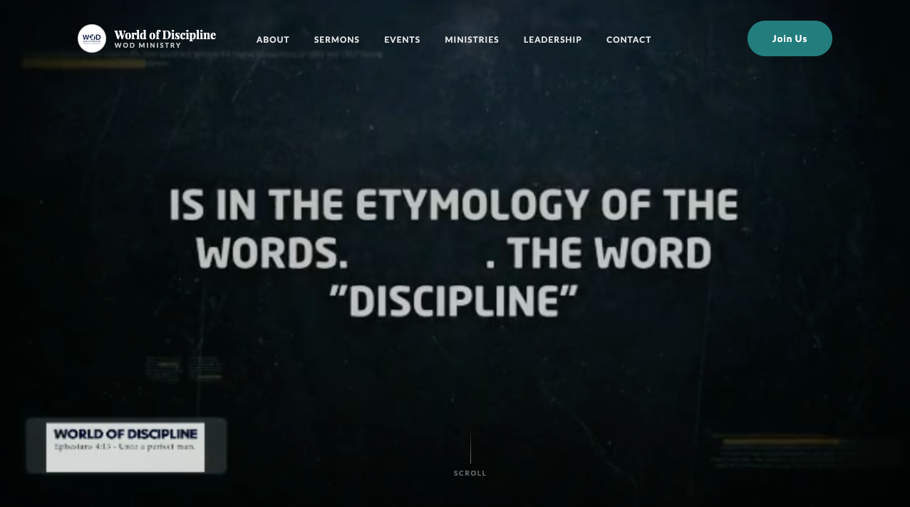 WOD website screenshot
